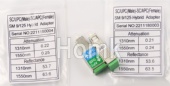 SC/PC Male to Female fiber attenuator 0dB