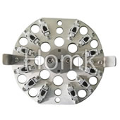 12 Connector Ferrule LC/PC-12 Fiber Optic Polishing Jig For Central…