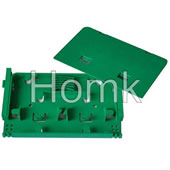 Green Color Splice Tray