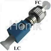 Hybrid adapter fiber LC-FC