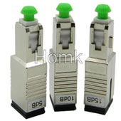 LC/APC-SC/PC hybrid fiber attenuator