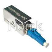 LC square fiber adapter
