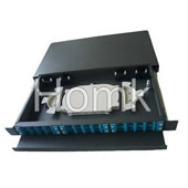 Outdoor fiber optic terminal box