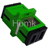 SC/APC duplex joint fiber adapter