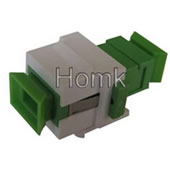 SC/APC keystone jack fiber adapter