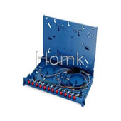 SC pigtail fiber optic splice tray