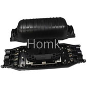 Waterproof optical fiber splice box
