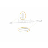 2.5mm Fiber Connectors Dust Cap with Long Tail