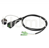 FTTH waterproof Armoured PDLC-e2000APC, Fiber Patch Cord