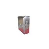 Fiber optic outdoor cabinet distribution box