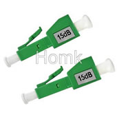 LC/APC 15dB Fiber optic attenuator