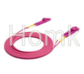 LC PC OM4 DX 2.0mm 5 Meters Fiber Patch Cord