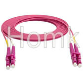 LC PC OM4 DX 3 Meters Fiber Patch Cord