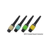 MPO Female Round Fiber Optic Connector