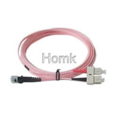 MTRJ-SC Pink Fiber Optic Patch Cord