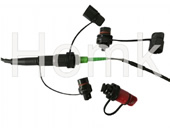 Mini-SC Waterproof Fiber Optic Connector